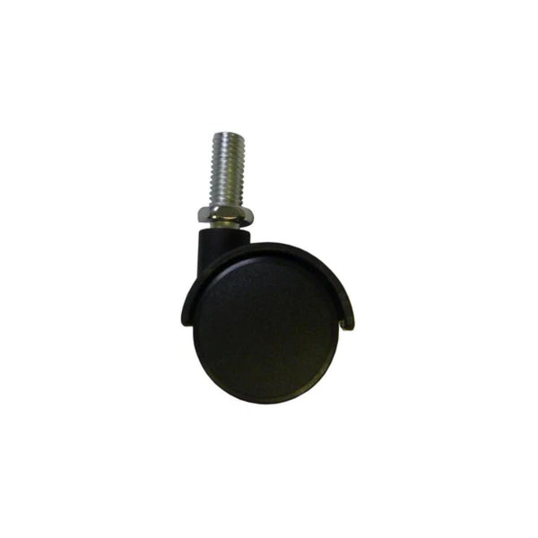 Twin Wheel Castors - 30mm Diameter Wheel - Stem Fixing