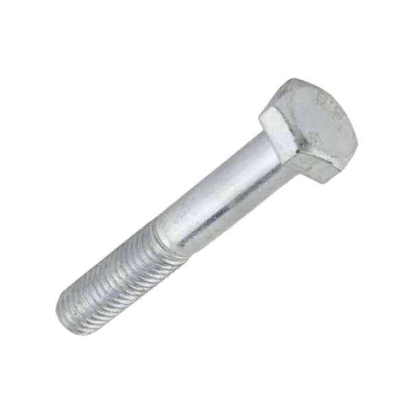 M10 x 50mm High Tensile Hex Head Bolts Grade 8.8 - Zinc