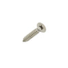 4g x 1/2" (3 x 12mm)  Pozi Countersunk Fully Threaded Wood Screws - Bright Zinc