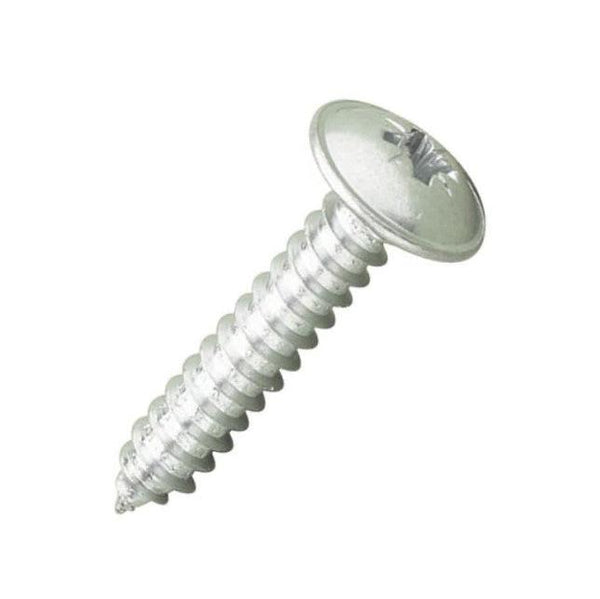 10g x 1/2" (5 x 12mm) Flange Type AB Self Tapping Screw - Zinc