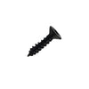 4g x 1/2" (3 x 12mm) Countersunk Pozi Wood Screws - Black Zinc