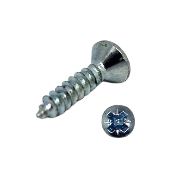 8g x 1" Pozi Raised Head Type AB Self Tapping Screws - Stainless Steel