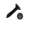 8g x 5/8" (4 x 16mm) Double Countersunk Pozi Chipboard Screws - Black