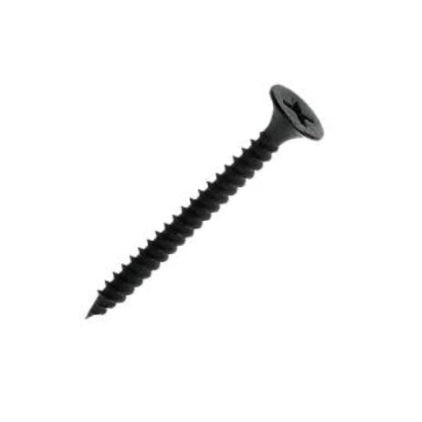 6g x 1" (3.5 x 25mm) Bugle Head PH Coarse Thread Drywall Screw - Black