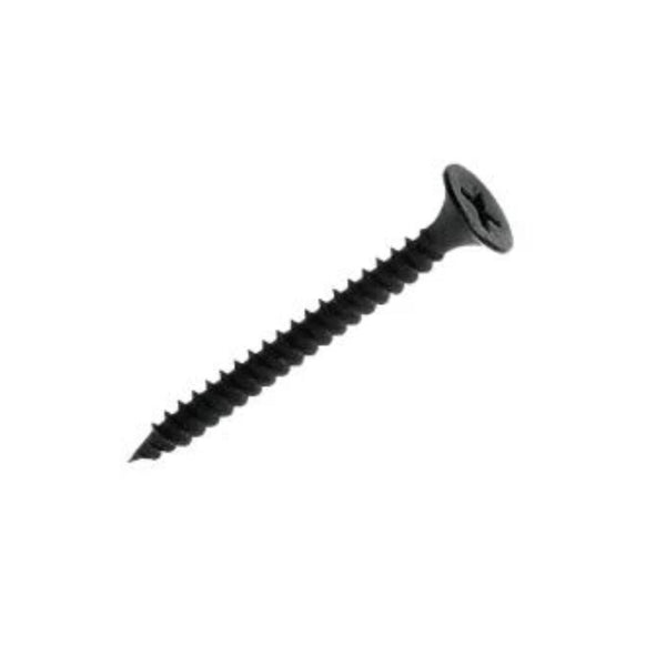 6g x 1" (3.5 x 25mm) Bugle HD Ph Coarse Thread Drywall Self-Tapping Screws - Black