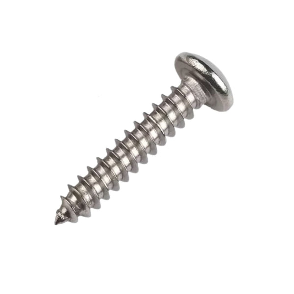 6g x 1 1/4" (3.5 x 32mm) Pan Phillips Type C Self Tapping Screws DIN 7981 - Zinc