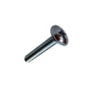 M4 x 25mm Pozi Flange Mild Steel Head Machine Screw - Zinc