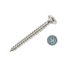 8g x 1 1/2" Pozi Countersunk Wood Screws - A2 Stainless Steel