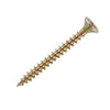 10g x 2 1/2" (5 x 60mm) Spax Pozi Countersunk Head Screws - Yellow Zinc