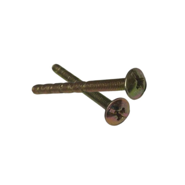 M4 x 45mm Combi Flange Snap-Off Mild Steel Screw - Yellow | Combi ...