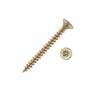 8g x 2" (4 x 50mm) Spax Pozi Countersunk Head Screws - Yellow Zinc