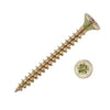 10g x 2 1/2" (5 x 60mm) Spax Pozi Countersunk Head Screws - Yellow Zinc