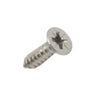 8g x 5/8" (4 x 16mm) Pozi Countersunk AB Self Tapping Screws - Stainless Steel