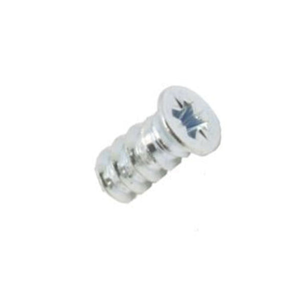 6.3mm x 13mm Pozi Head Countersunk Euro Screw  - Bright Zinc