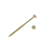 10g x 4" (5 x 100mm) Countersunk Pozi Chipboard Screws - Yellow Zinc