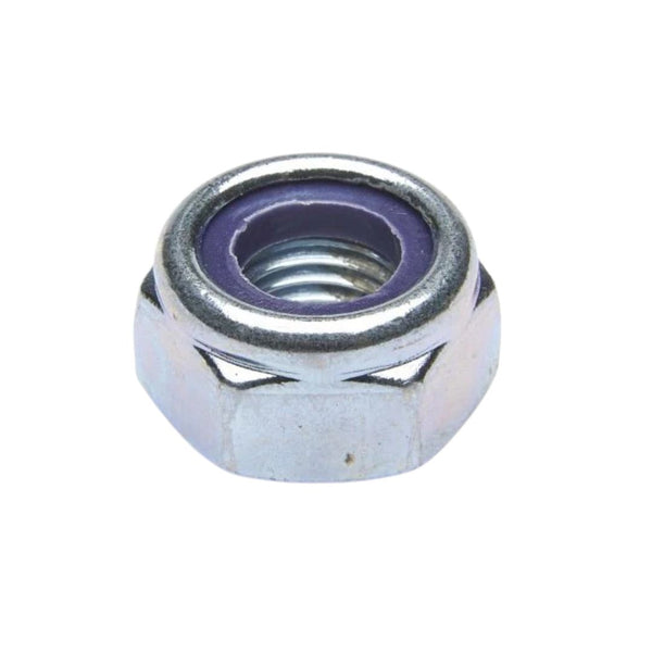 M6 "T" Type Nylon Insert Nuts DIN985 -  Zinc