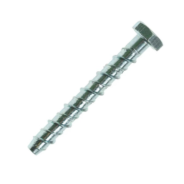 M8/10 x 75mm Hexagon Head Ankerbolt - Zinc