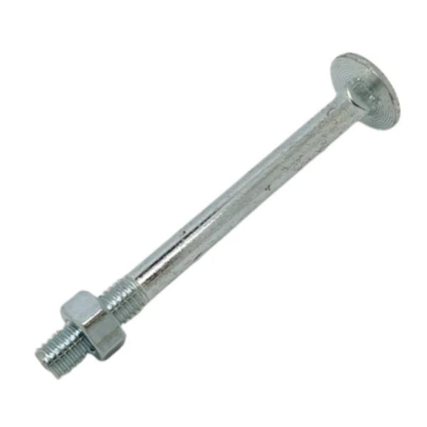 M8 x 90 Cup Square Bolt & Nut DIN603-555 - Zinc