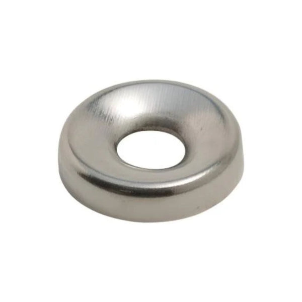 No8 Surface Screw Cups - Nickel Plated