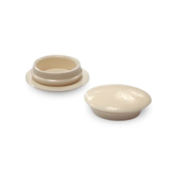 10mm Hole Cover Cap - Cream