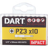 DART PZ2 50mm Impact Driver Bit