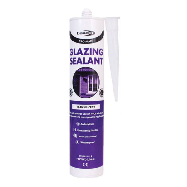 Bond-It Pro-Mate Glazing Silicone Translucent EU3