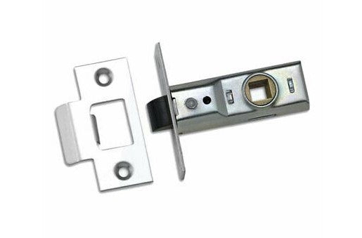 2.5" Tubular Mortice Latch - Silver