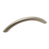 Bow Handle 114mm Length - Matt Nickel