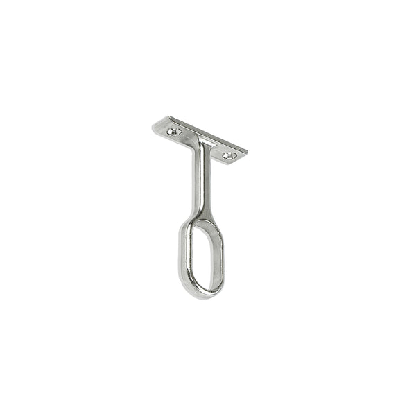 15 x 30mm Hanging Rail Mid Support - Zinc Alloy