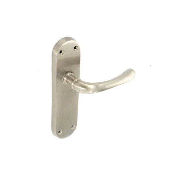 Premier Rosa Latch Handle 170mm - Brushed Nickel