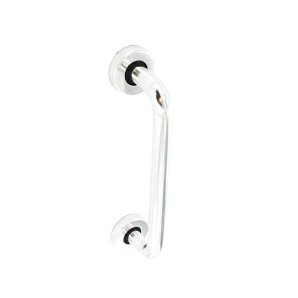 Aluminium round bar pull 230mm - Polished Finish