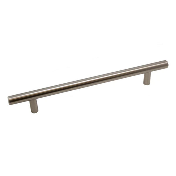 T-Bar Handle 217mm Length - Brushed Nickel