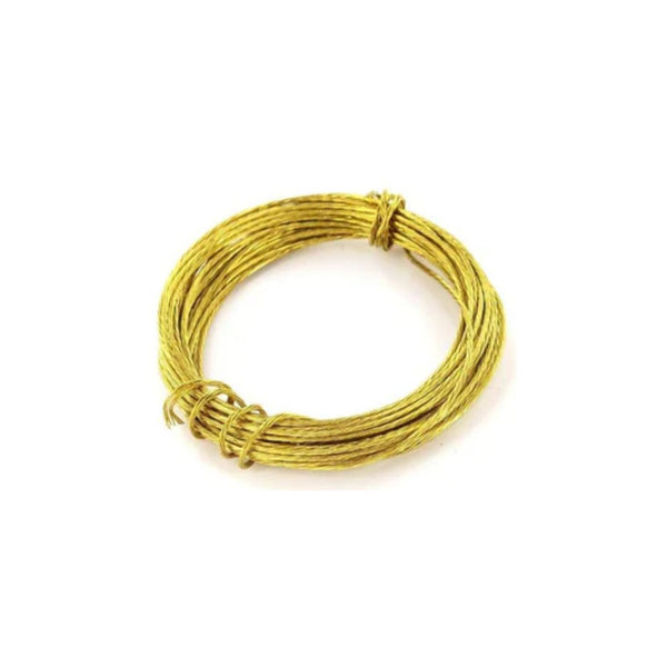 Picture Wire - Length 3.5m - Brass