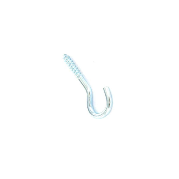 Screw Hook - 80 x 12mm - Zinc Plated