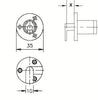 BMB Mastered Inlaid Flap Lock - Keys 001-200