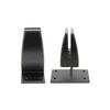 Back to Back Glass Panel Clamp For Desk 94mm - Black