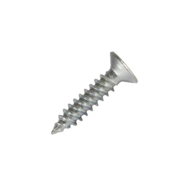 8g x 1" (4 x 25mm) Countersunk Torq-Fix Pozi Woodscrew Screw - Zinc