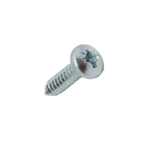 14g x 1" (6.3 x 25mm) Pozi Pan Head Screws - Bright Zinc Plated