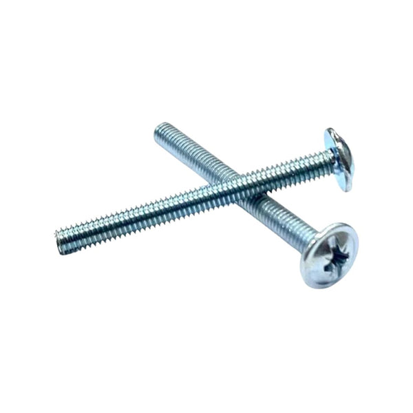 M4 x 18mm Pozi Flange Screw For Fixing Handles - Zinc