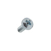 M8 x 20mm Pozi No.4 Drive Pan Head Machine Screw - Zinc