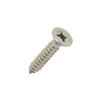 10g x 1" (5 x 25mm) - Pozi Countersunk Screws - Stainless Steel