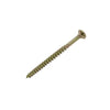 10g x 3" (5 x 80mm) Pozi Countersunk Screws  - Yellow Zinc