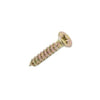 6g x 3/4" (3.5 x 20mm) Pozi Countersunk Screws - Yellow Zinc