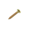 6g x 1" (3.5 x 25mm) Pozi Countersunk Screws - Yellow Zinc