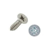 8g x 5/8" (4 x 16mm ) Pozi Countersunk Self-Tapping Screws - Stainless Steel