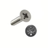 8g x 5/8" (4 x 16mm) Pozi Countersunk Wood Screws - Bright Zinc