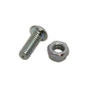 M6 x 16mm Button Head Socket Screw and M6 Nylon Insert Nut