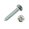 10g x 3/4" (5 x 20mm) Pozi Pan Head Self Tapping Screws - Zinc