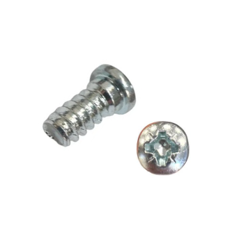 6.3 x 13mm Pozi Head Pan Head Euroscrews - Zinc