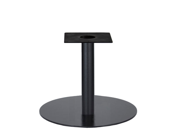 IntAfit Table Base For Integrated Cable Management Black Base & Column - D720 x H690